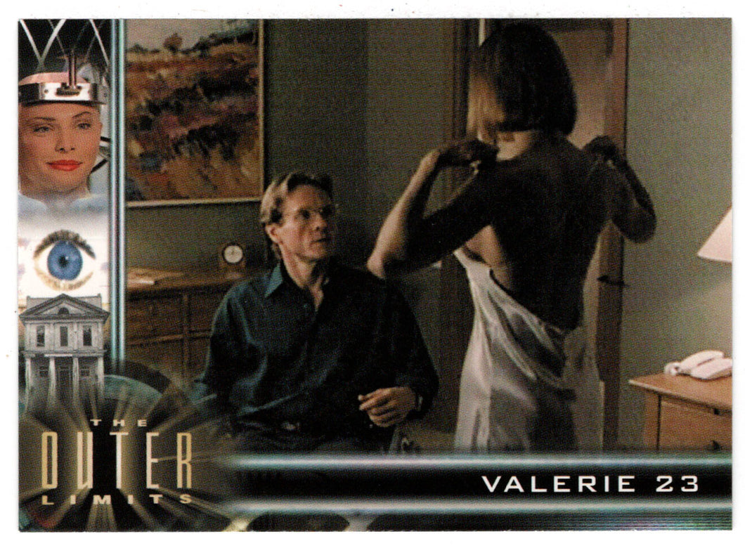 As the Week goes on, Frank Hellner Begins (Trading Card) The Outer Limits - Sex, Cyborgs & Science Fiction - 2003 Rittenhouse Archives # 12 - Mint