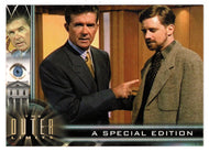 As Donald Rivers' Mysterious Guest Continues (Trading Card) The Outer Limits - Sex, Cyborgs & Science Fiction - 2003 Rittenhouse Archives # 24 - Mint