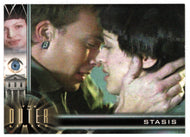 Just as Winston is About to Execute Larissa (Trading Card) The Outer Limits - Sex, Cyborgs & Science Fiction - 2003 Rittenhouse Archives # 39 - Mint