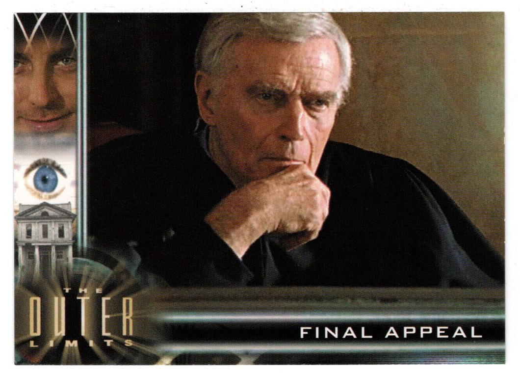 Chief Justice Haden Wainwright - Charlton Heston (Trading Card) The Outer Limits - Sex, Cyborgs & Science Fiction - 2003 Rittenhouse Archives # 48 - Mint