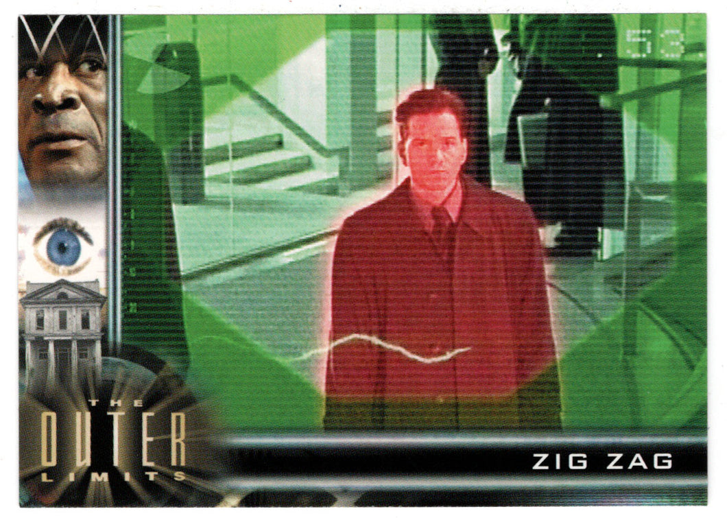 Two Hours Earlier: Anti-Technology Terrorists (Trading Card) The Outer Limits - Sex, Cyborgs & Science Fiction - 2003 Rittenhouse Archives # 68 - Mint