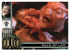 Risking Everything on His Conviction (Trading Card) The Outer Limits - Sex, Cyborgs & Science Fiction - 2003 Rittenhouse Archives # 76 - Mint