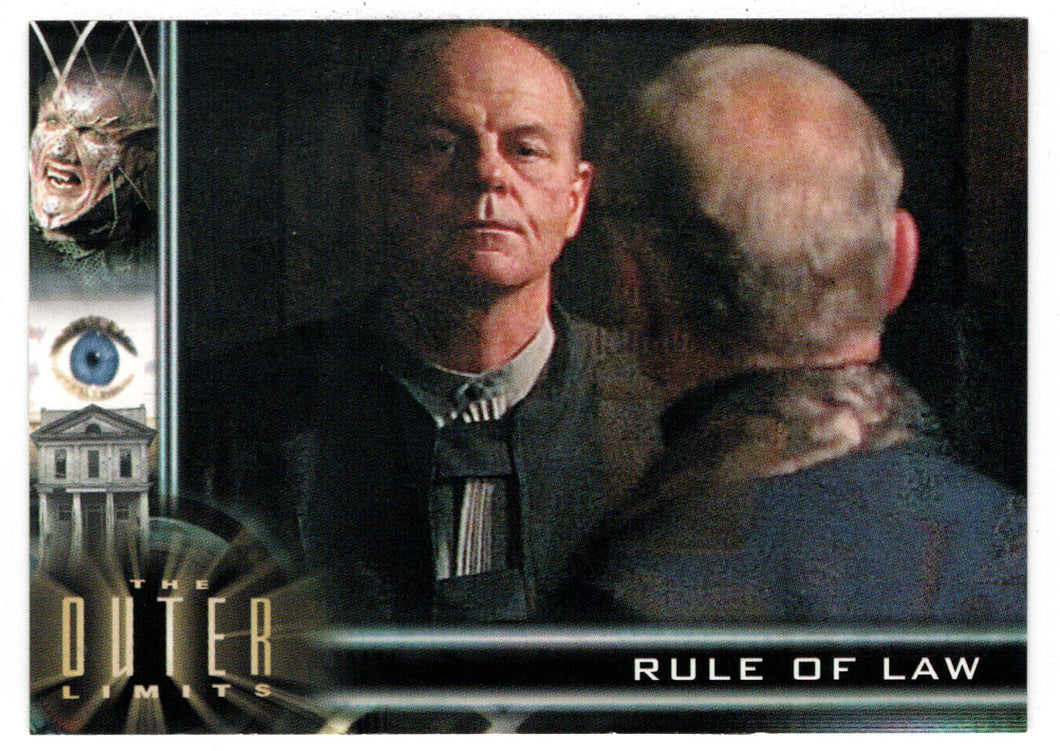 The Entire Courtroom is Astonished (Trading Card) The Outer Limits - Sex, Cyborgs & Science Fiction - 2003 Rittenhouse Archives # 77 - Mint