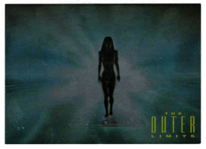 Girl Alone (Trading Card) The Outer Limits - Sex, Cyborgs & Science Fiction Opening Monologue Foil - 2003 Rittenhouse Archives # M 7 - Mint