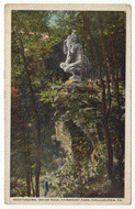Indian Rock, Philadelphia, Pennsylvania, USA Vintage Original Postcard # 0025 - 1940's