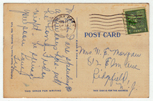 Load image into Gallery viewer, Sunset Lake, Asbury Park, New Jersey, USA Vintage Original Postcard # 0029 - Post Marked August 17, 1948
