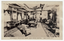 Load image into Gallery viewer, State Capitol, Salt Lake City, Utah, USA Vintage Original Postcard # 0049 - 1960's
