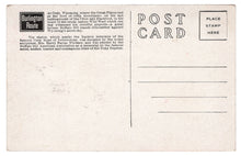 Load image into Gallery viewer, Buffalo Billl Memorial, Cody, Wyoming, USA Vintage Original Postcard # 0065 - 1950's
