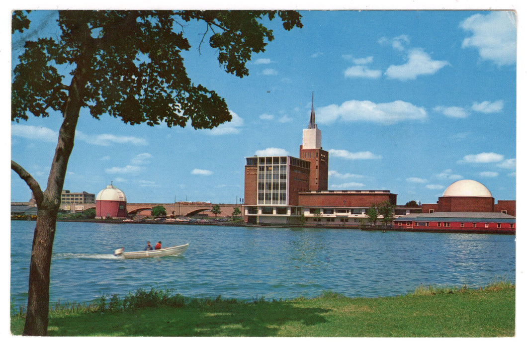 Museum of Science, Boston, Massachusetts, USA Vintage Original Postcard # 0079 - Post Marked 1960's