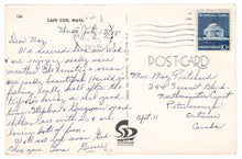 Load image into Gallery viewer, Greetings from Cape Cod, Massachusetts, USA Vintage Original Postcard # 0080 - Post Marked July 15, 1978
