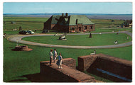 Fort Beausejour, Sackville, New Brunswick, Canada Vintage Original Postcard # 0086 - Post Marked July 8, 1961