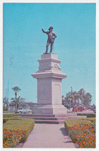 Load image into Gallery viewer, Ponce De Leon Monument, St. Augustine, Florida, USA Vintage Original Postcard # 0121 - New - 1960's
