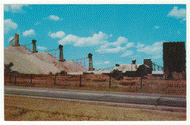 Lead and Zinc Mine, near Duenweg, Webb City and Joplin, Missouri, USA Vintage Original Postcard # 0138 - New - 1960's