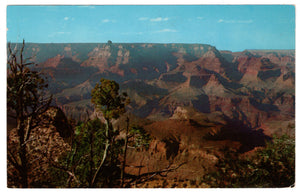 Grand Canyon National Park, Grand View Point, Arizona, USA Vintage Original Postcard # 0150 - Post Marked October 25, 1957