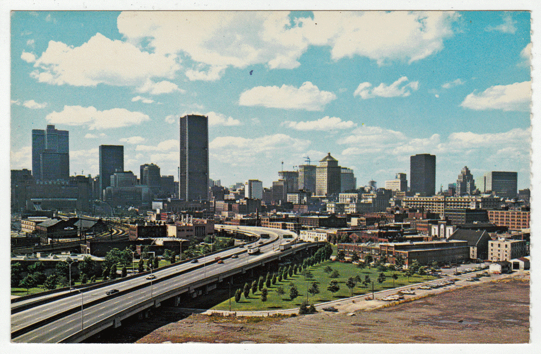 Montreal, Quebec, Canada - City View Vintage Original Postcard # 0159 - 1980's