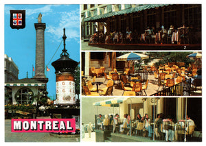 Montreal, Quebec, Canada - City Views Vintage Original Postcard # 0181 - 1980's
