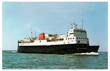 Load image into Gallery viewer, M.V.S. John Hamilton Grey - CN Ships, Eastern Canada Sailings, Canada - Ferry between New Brunswick and Prince Edward Island Vintage Original Postcard # 0200 - Post Marked August 21, 1970
