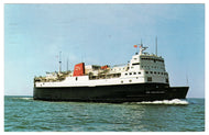 M.V.S. John Hamilton Grey - CN Ships, Eastern Canada Sailings, Canada - Ferry between New Brunswick and Prince Edward Island Vintage Original Postcard # 0200 - Post Marked August 21, 1970