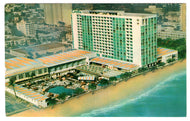 Carillon Hotel, Miami Beach, Florida, USA Vintage Original Postcard # 0211 - 1980's
