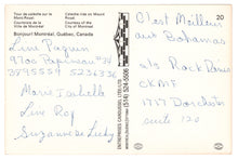 Load image into Gallery viewer, Caleche Ride on Mount Royal, Montreal, Quebec, Canada Vintage Original Postcard # 0216 - 1980's
