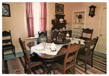 Load image into Gallery viewer, Dining Room of the Commanding Officer's Residence, Quebec, Canada Vintage Original Postcard # 0217 - 1980's
