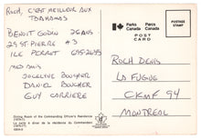 Load image into Gallery viewer, Dining Room of the Commanding Officer's Residence, Quebec, Canada Vintage Original Postcard # 0217 - 1980's
