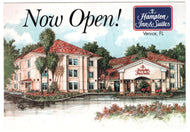 Hampton Inn Opening, Venice, Florida, USA Vintage Original Postcard # 0224 - 1980's