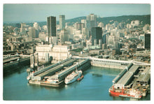 Load image into Gallery viewer, Port of Montreal, Quebec, Canada Vintage Original Postcard # 0243 - 1980's
