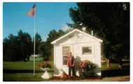 Dale Post Office, New York, USA Vintage Original Postcard # 0251 - New - 1960's