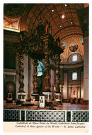 St. James Cathedral, Montreal, Quebec, Canada - The Main Altar Vintage Original Postcard # 0265 - Hand Written 1980's