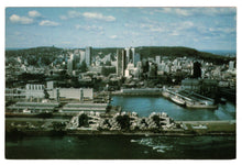 Load image into Gallery viewer, Port of Montreal, Quebec, Canada Vintage Original Postcard # 0274 - 1980's
