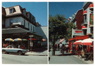 St. Denis Street, Montreal, Quebec, Canada Vintage Original Postcard # 0284 - Post Marked October, 1983