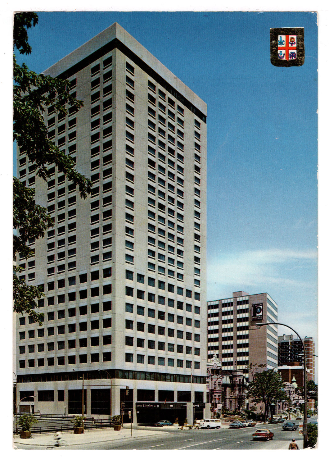 Gouverneur Hotel, Montreal, Quebec, Canada Vintage Original Postcard # 0330 - Post Marked November 1, 1985