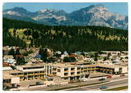 Andrew Motor Lodge, Jasper, Alberta, Canada Vintage Original Postcard # 0333 - Hand Written - 1960's