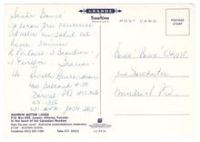 Load image into Gallery viewer, Andrew Motor Lodge, Jasper, Alberta, Canada Vintage Original Postcard # 0333 - 1960&#39;s
