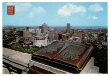 Load image into Gallery viewer, Montreal,  Quebec, Canada - Panoramic View of the City Vintage Original Postcard # 0341 - 1980's
