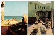 King Cole Ocean Manor, Hollywood Beach, Florida, USA Vintage Original Postcard # 0350 - 1980's