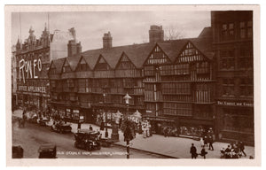 Staple Inn, Holborn, London, England Vintage Original Postcard # 0362 - Early 1900's - Real Photo Card