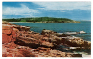 Acadia National Park, Mt. Desert Island, Maine, USA Vintage Original Postcard # 0376 - New -1970's