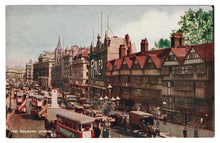 Load image into Gallery viewer, Holborn, London, England Vintage Original Postcard # 0383 - Early 1900's
