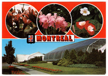 Load image into Gallery viewer, Botanical Gardens, Montreal, Quebec, Canada Vintage Original Postcard # 0401 A - 1980's
