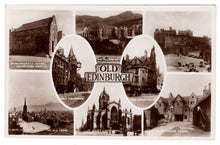 Load image into Gallery viewer, Old Edinburgh, Scotland Vintage Original Postcard # 0407 - 1920's - Real Photo Card
