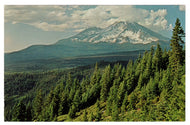 Mount Shasta, California, USA Vintage Original Postcard # 0410 - 1970's