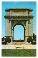 National Memorial Arch, Valley Forge, Pennsylvania, USA Vintage Original Postcard # 0445 - 1970's