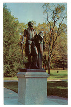 Load image into Gallery viewer, George Washington Statue, Richmond, Virginia, USA Vintage Original Postcard # 0447 - 1970's
