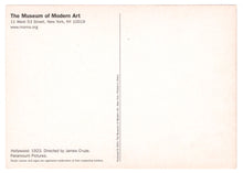 Load image into Gallery viewer, Hollywood - Museum of Modern Art, New York, New York, USA Art Vintage Original Postcard # 0465 - New, 1980&#39;s
