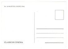 Load image into Gallery viewer, The Woman in the Window - La Mujer Del Cuadro Vintage Original Postcard # 0470 - New, 1980's
