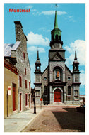 Notre-Dame Church, Montreal, Quebec, Canada Vintage Original Postcard # 0491 - 1980's