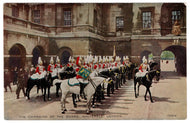 Royal Horse Guards, Whitehall, London, England Vintage Original Postcard # 0556 - New 1930's