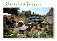 Walk in Issigeac, France Vintage Original Postcard # 0591 - Post Marked July 30, 1999